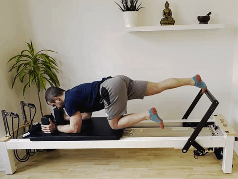 hip extensions reformer pilates